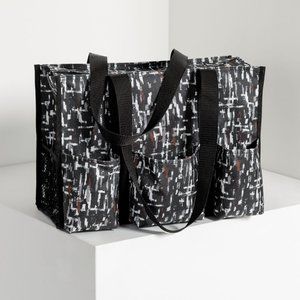 Zip-Top Organizing Utility Tote- City Scape